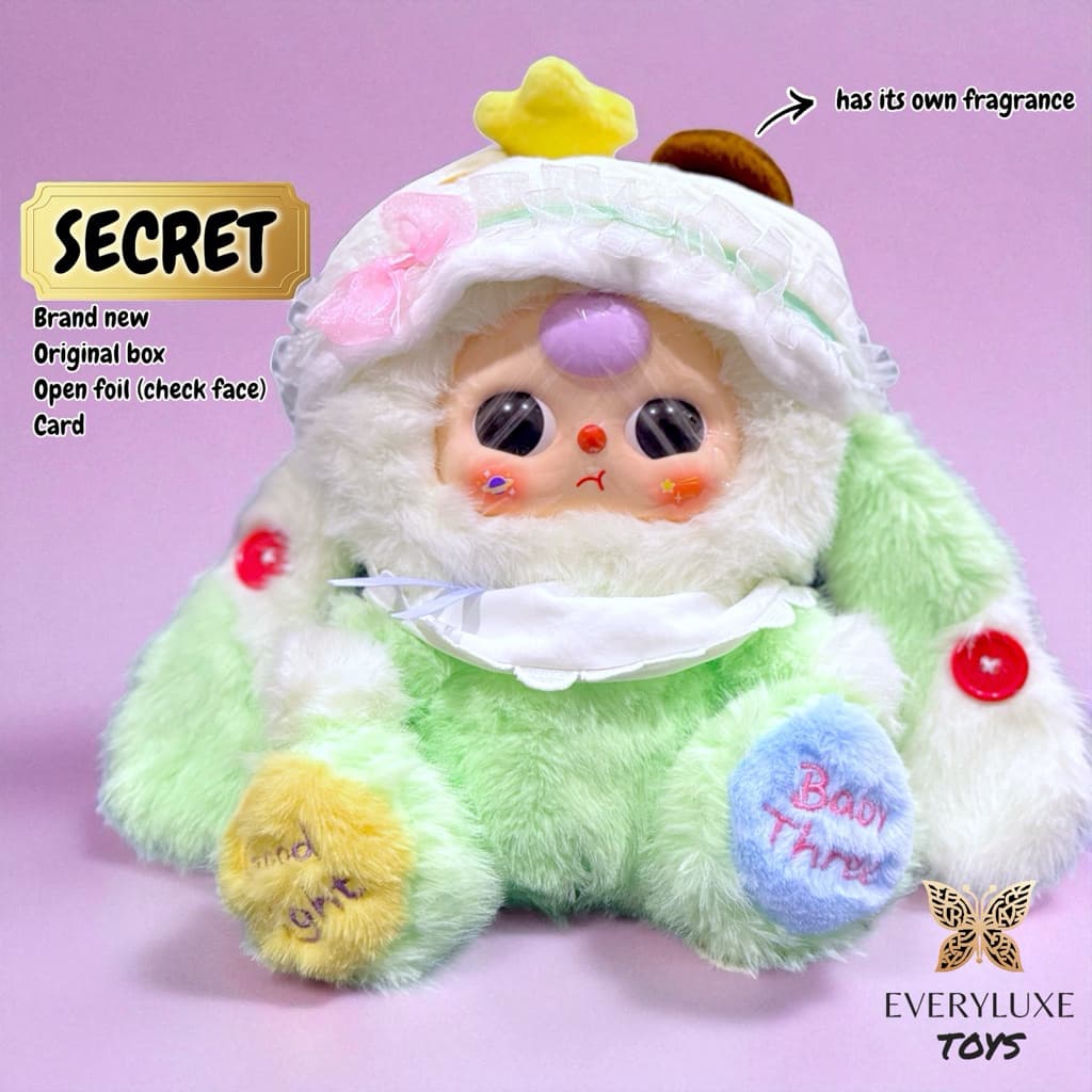 Secret, the secret figure in Baby Three 400% Hugging Baby Backpack Plush Blind Box