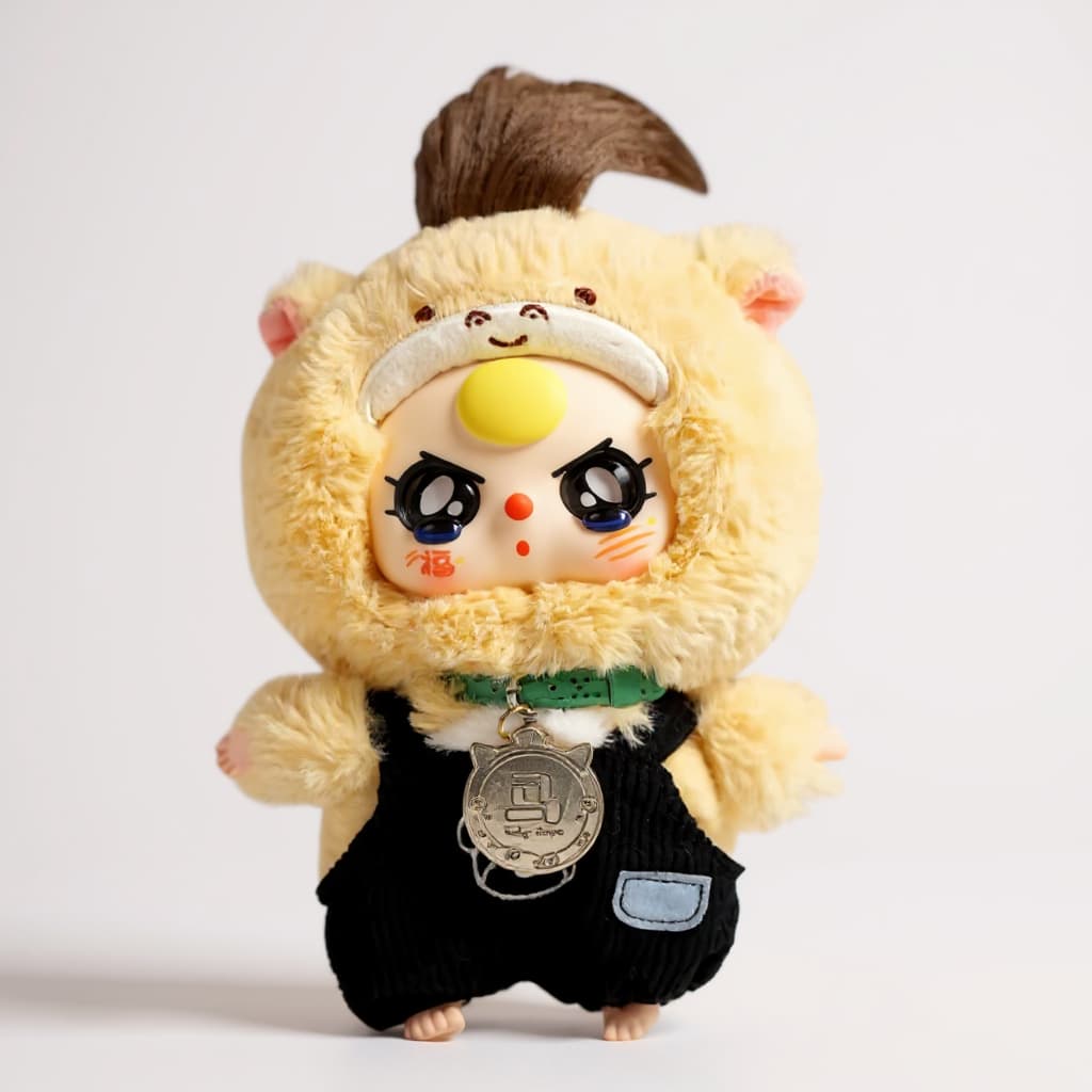 Horse Open Foil, a Baby Three Zodiac V2 Plush Series Blind Box figure