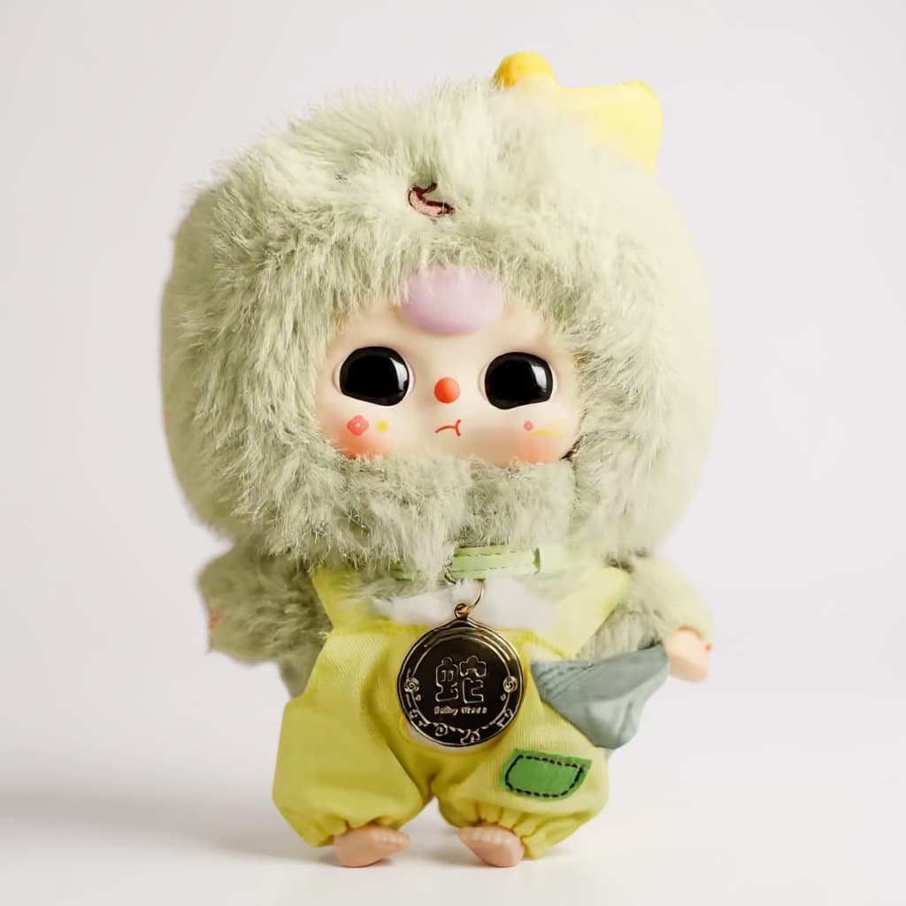 Snake Sealed, a Baby Three Zodiac V2 Plush Series Blind Box figure
