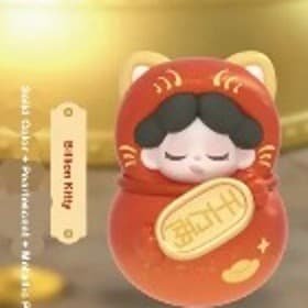 Strikes Kitty, a WENDY Luck Arrived Series Blind Bag figure