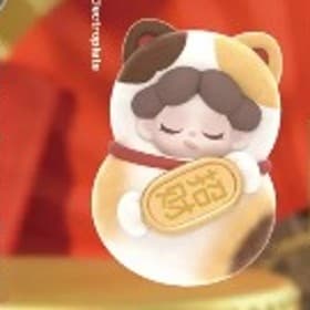 Wealth Kitty, a WENDY Luck Arrived Series Blind Bag figure