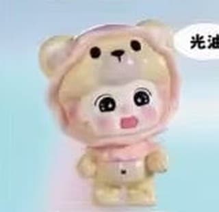Bean Paste Bear, a collectible figure from the Sweetheart's Forest series by DUNDUN