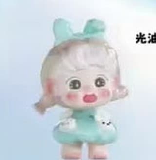 Mint Bunny, a Sweetheart's Forest figure