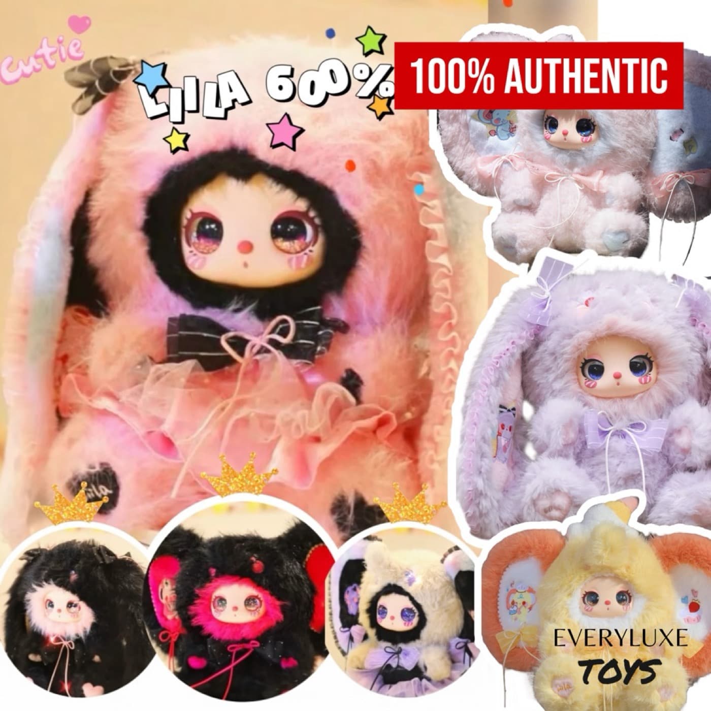 BubblyBunny the Maid, a collectible figure from the LIILA Masquerade Party With My Girl 600% V3 series by LIILA