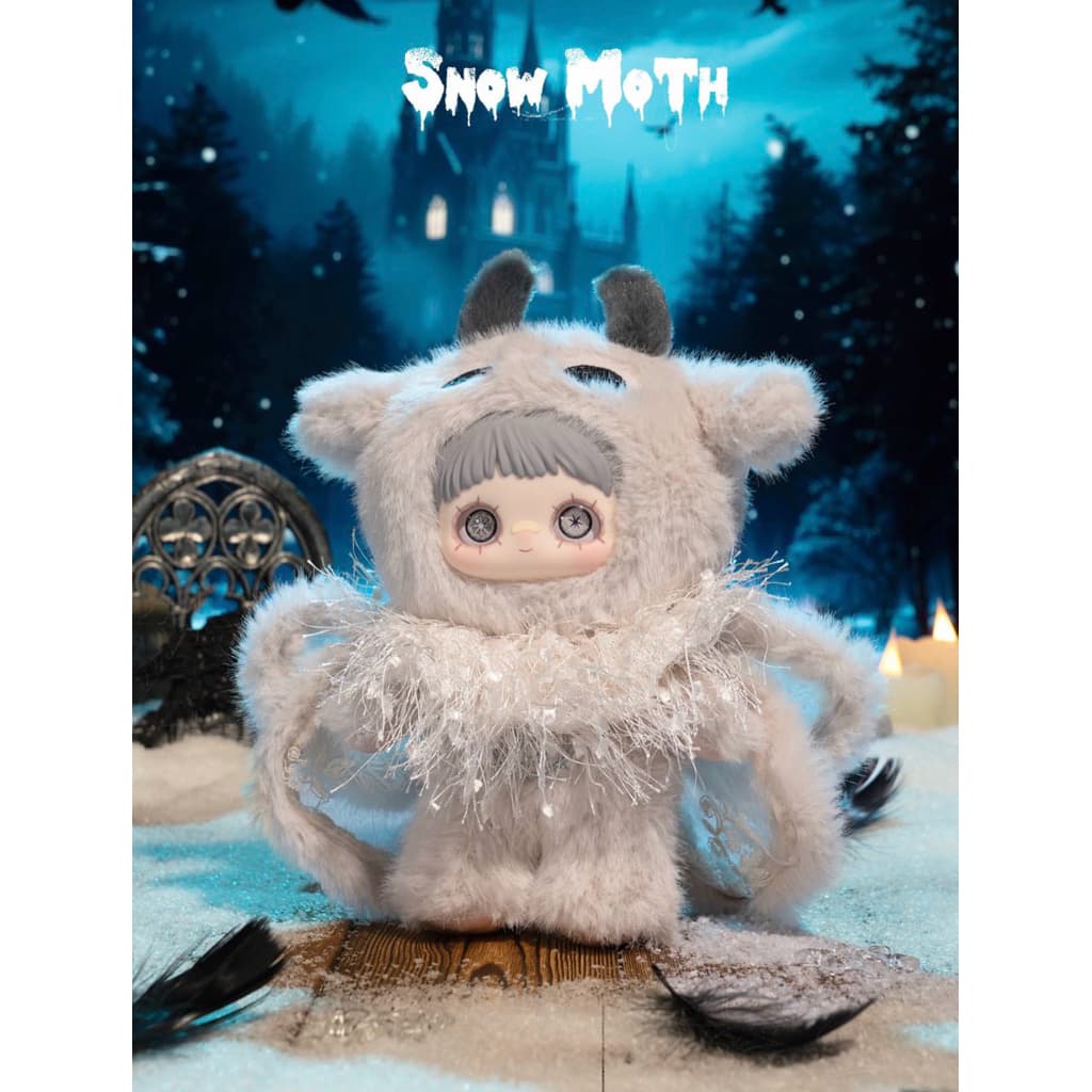 Snow Moth, a MayMei Winter Weirdness Series figure