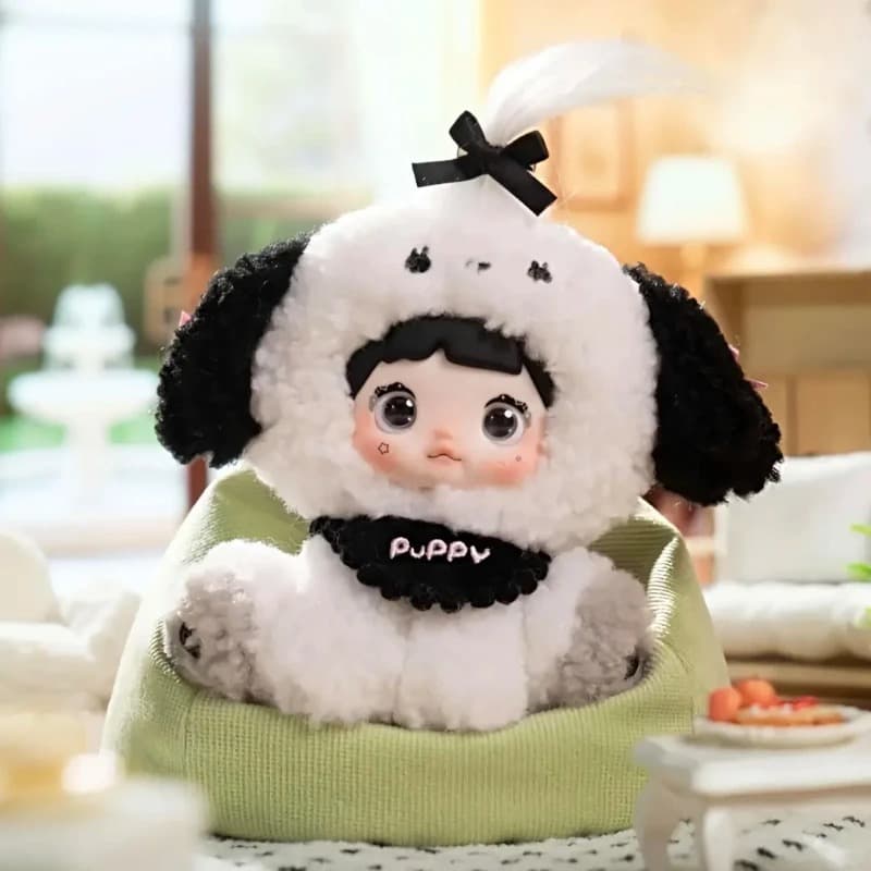 Cotton Puff, a NOMMI Sitting Zoo Series Plush Blind Box figure