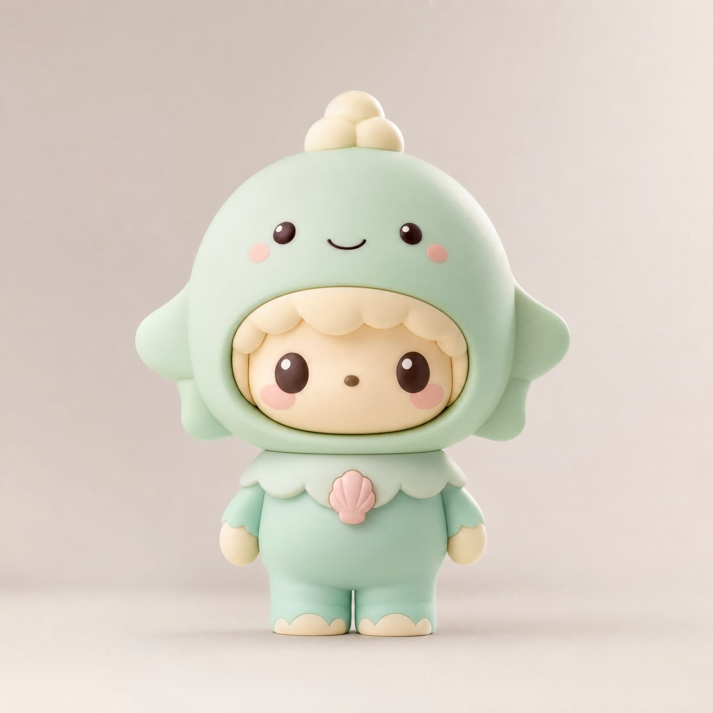 Blue Monchhichi, the secret figure in SONNY ANGEL x Hello Kitty Sanrio Hippers Mobile Phone Accessory Mini Hippers