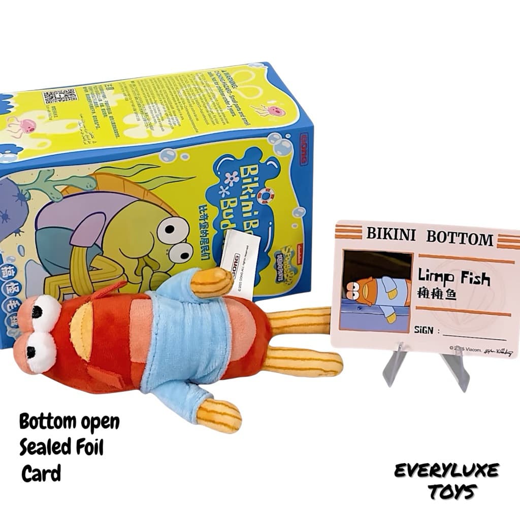 V1-Limp Fish, a Bikini Bottom Buddies Whimsical Plush figure