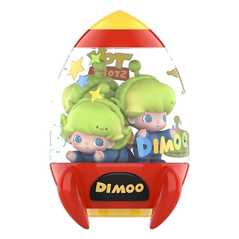 DIMOO in Space Crane, the secret figure in THE MONSTERS Hair Salon