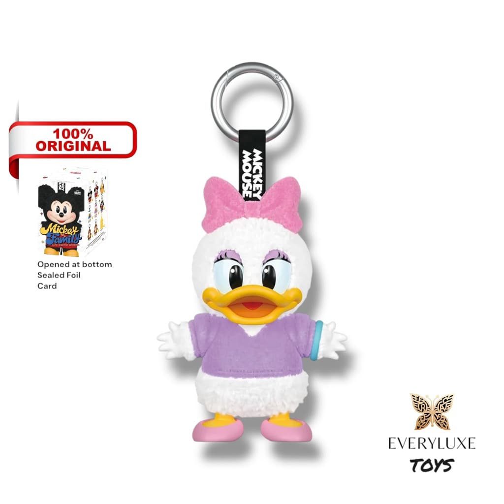 Daisy (no Card), a Mickey Family Cute Together Keychain Series figure