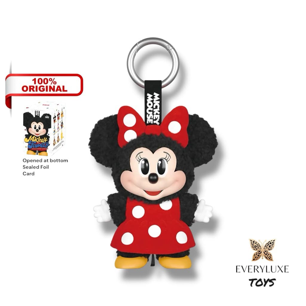 Minnie, a Mickey Family Cute Together Keychain Series figure