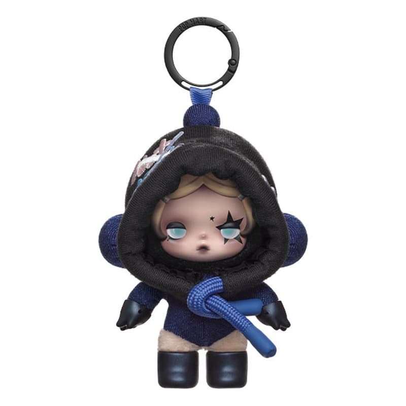 Low Battery, a θ SKULLPANDA Off Mode Series Plush Doll Pendant figure