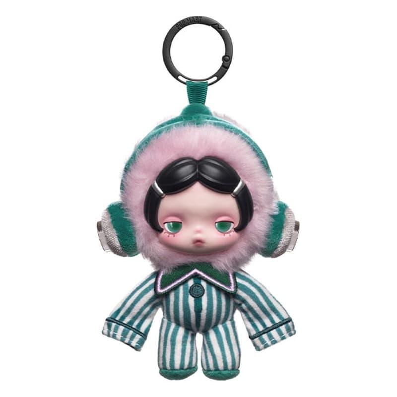 Mute Mode, a θ SKULLPANDA Off Mode Series Plush Doll Pendant figure