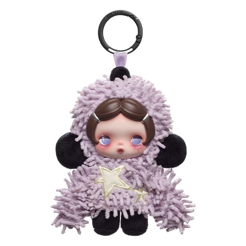 Soft Chaos, a θ SKULLPANDA Off Mode Series Plush Doll Pendant figure