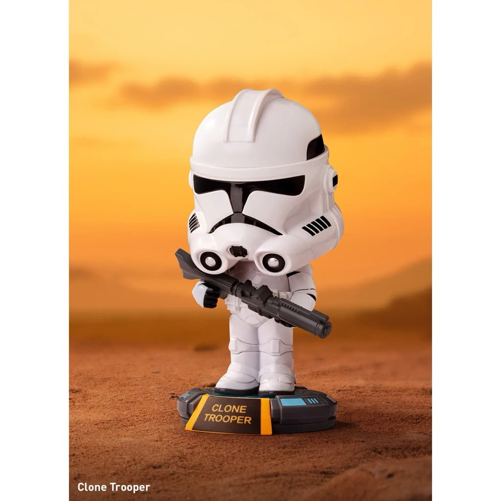 Clone Trooper, a collectible figure from the Star Wars Bobblehead Series Figures series by POPMART