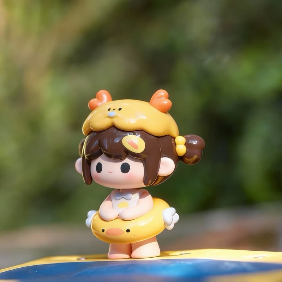 Egg Yolk, a UUTOY Sweety Land Series Mini Blind Box figure