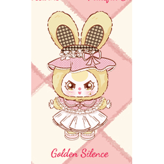Golden Silence, a Baby Three 400% Lolitas Dreamland Plush Dolls Series Blind Box figure