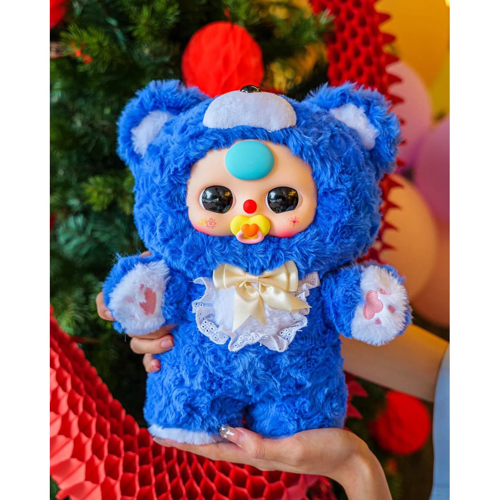 Blue Bear, a Baby Three 400% V4 Sweet Baby Plush Blind Box figure