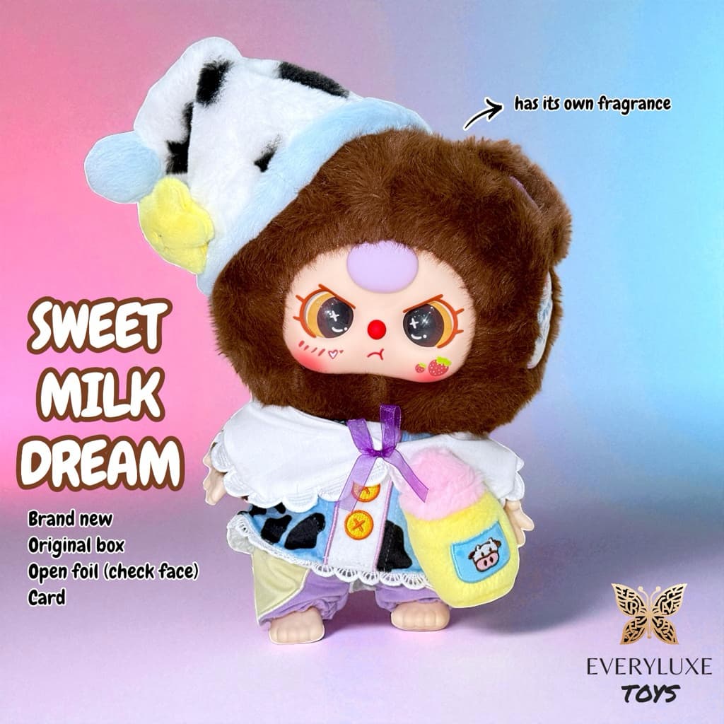 Brown Bear, a Baby Three 400% V5 Sweet Dreams Plush Blind Box figure