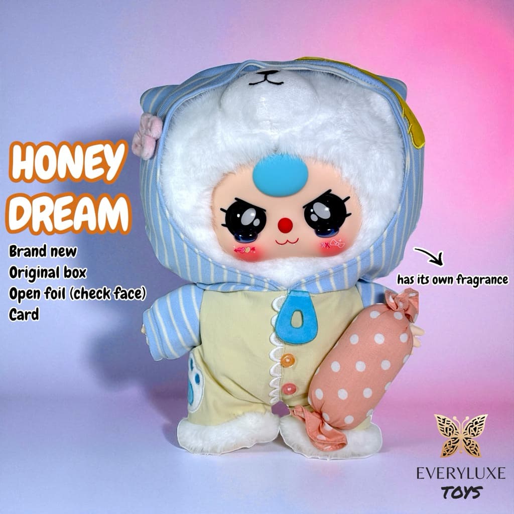 Polar Bear, a Baby Three 400% V5 Sweet Dreams Plush Blind Box figure