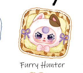 Furry Hunter, a collectible figure from the Jewelry Box series by BABY THREE