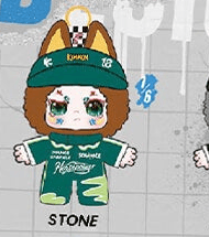 Stone, a collectible figure from the Aurora Speed Boost series by KIMMON