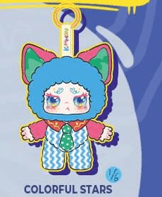Colorful Stars, a Camouflage Fantasia figure