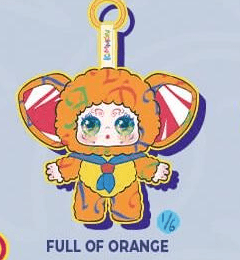 Full of Orange, a Camouflage Fantasia figure