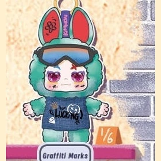 Graffiti Marks, a Street Rock figure