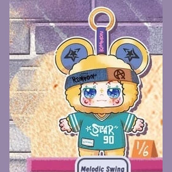 Melodic Swing, a collectible figure from the Street Rock series by KIMMON