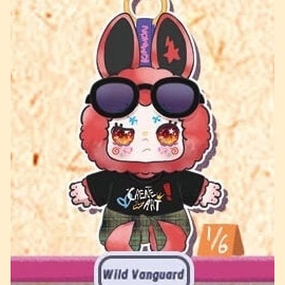 Wild Vanguard, a Street Rock figure