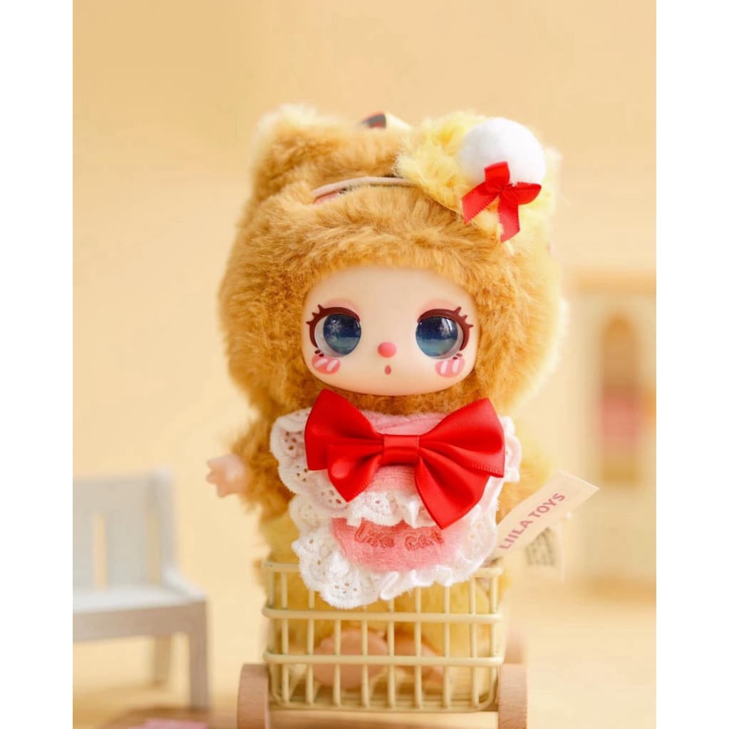 Sweet Orange Molten, a collectible figure from the LIILA Chef Kitten Series series by LIILA