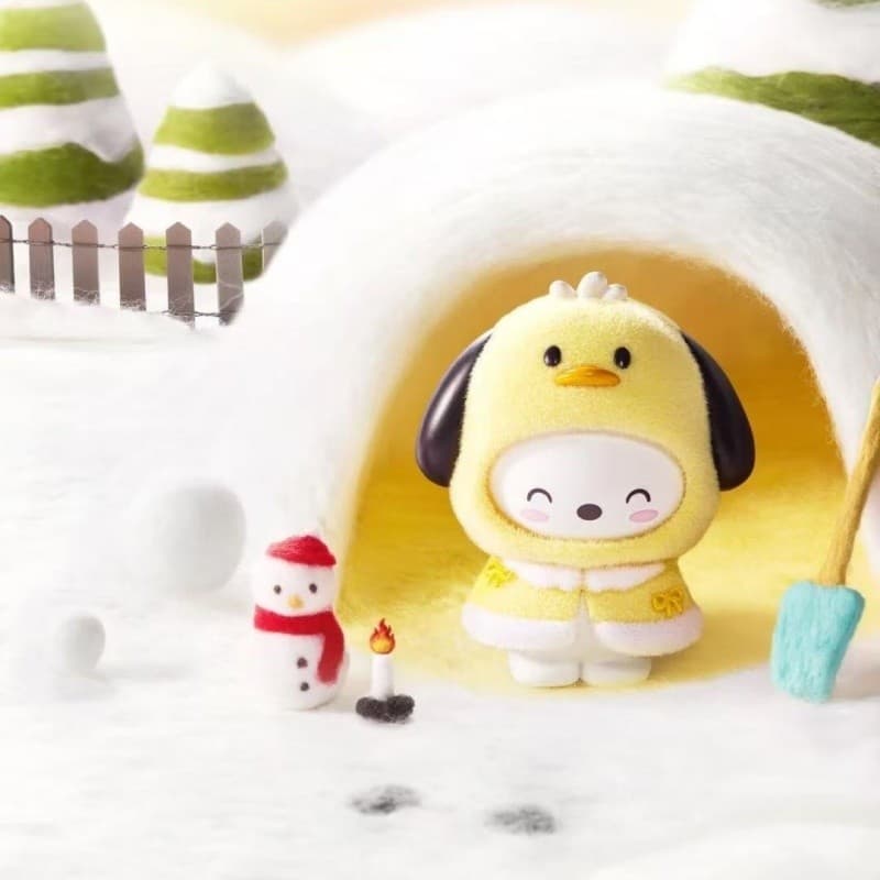Pochacco in Duck Cape