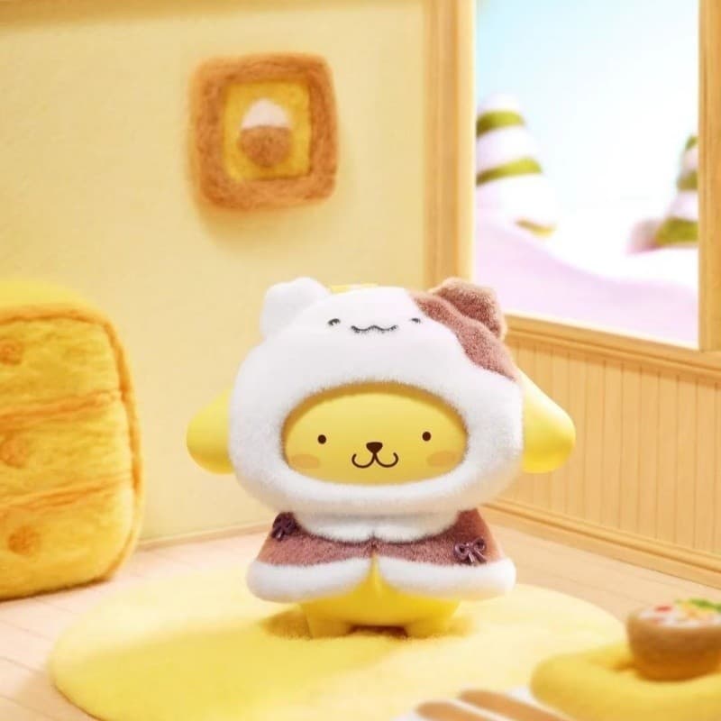 Pompompurin in Sheep Cape