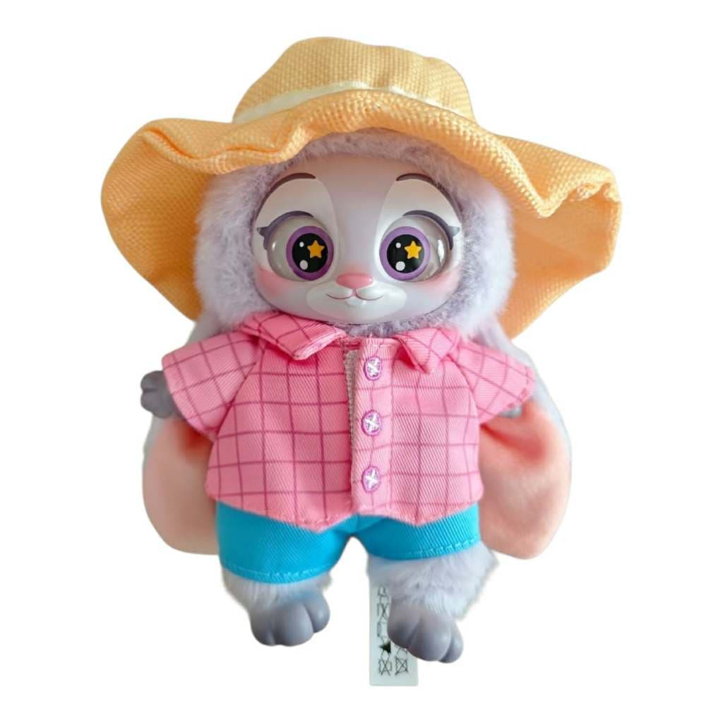 Judy, a MINISO Zootopia Vinyl Plush Pendant Judy Nick Bellwether Officer Judy Officer Nick Prison figure