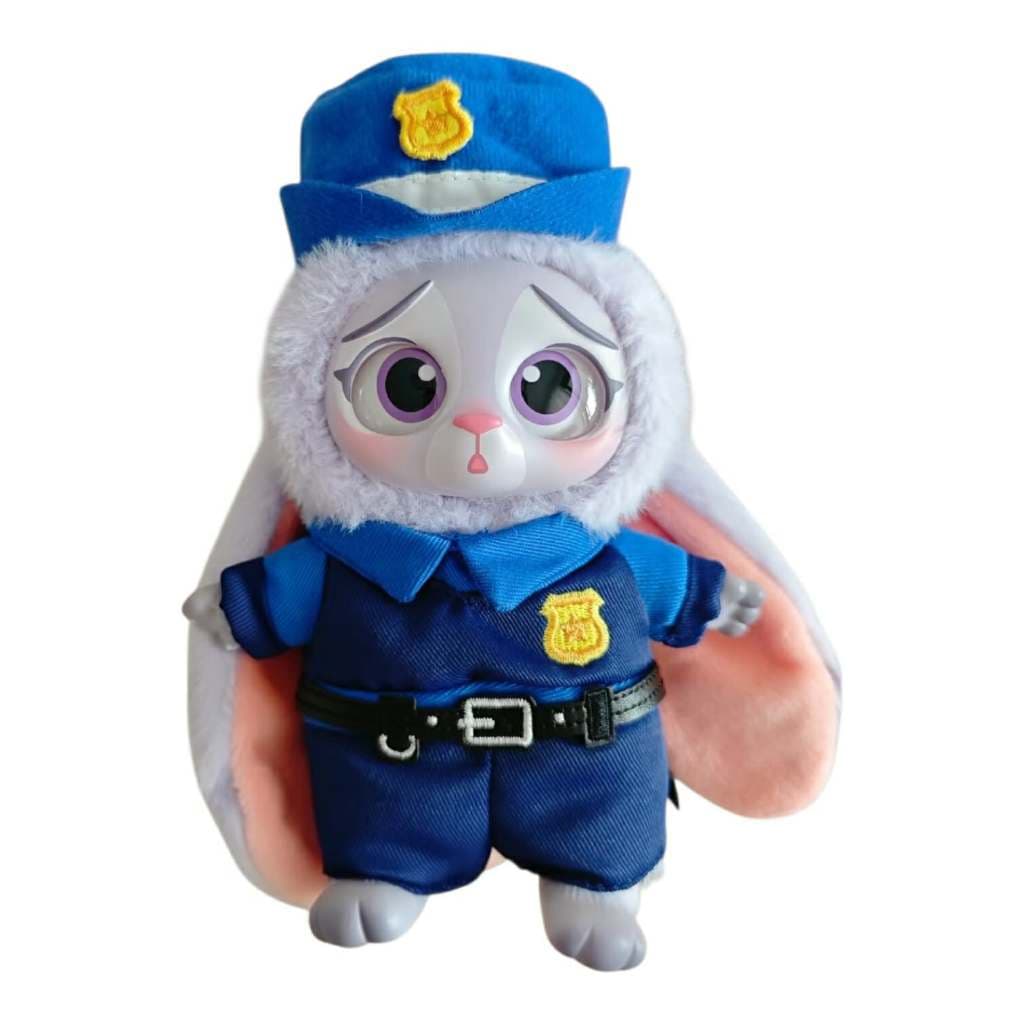 Office Judy, a MINISO Zootopia Vinyl Plush Pendant Judy Nick Bellwether Officer Judy Officer Nick Prison figure