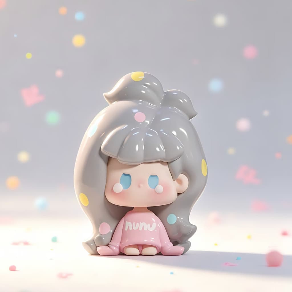 Candy Dream, a NuNu Remix Series Cute Beans MINI Figure Doll Gift figure