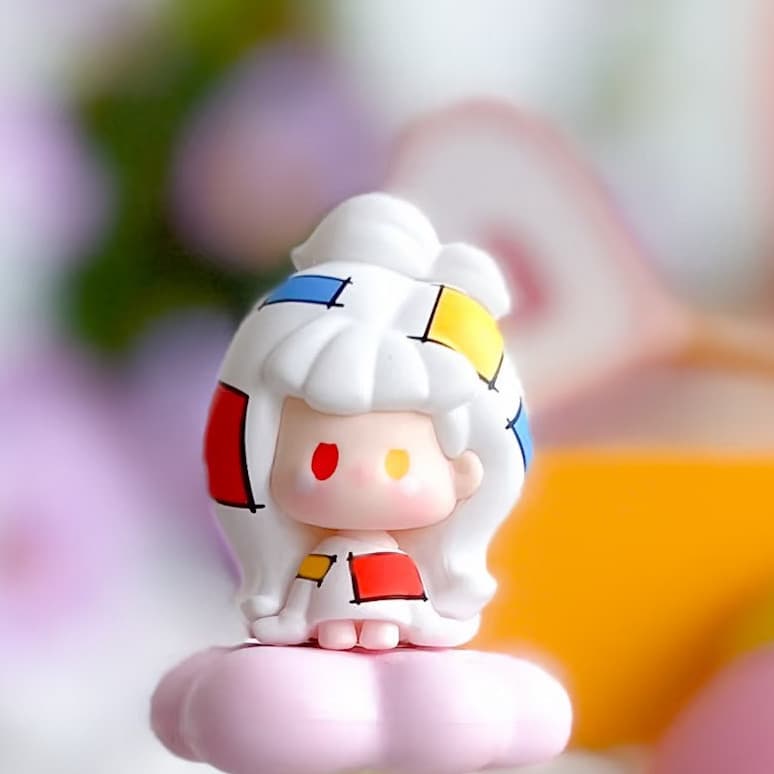 Grid Master, a NuNu Remix Series Cute Beans MINI Figure Doll Gift figure