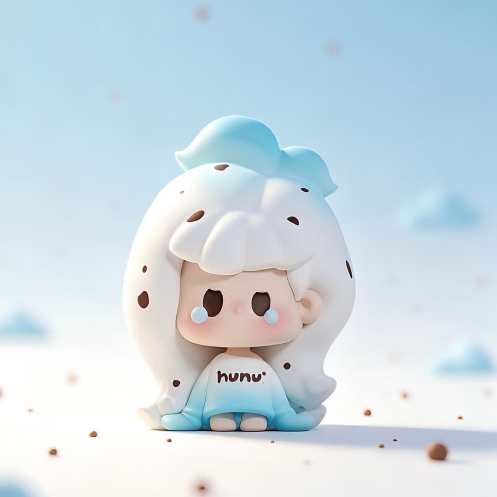 Oreo Ice Cream, a NuNu Remix Series Cute Beans MINI Figure Doll Gift figure
