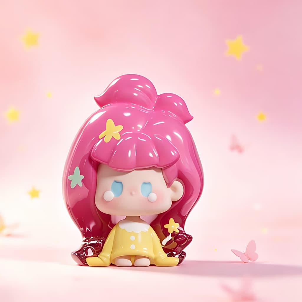 Skittles, a NuNu Remix Series Cute Beans MINI Figure Doll Gift figure