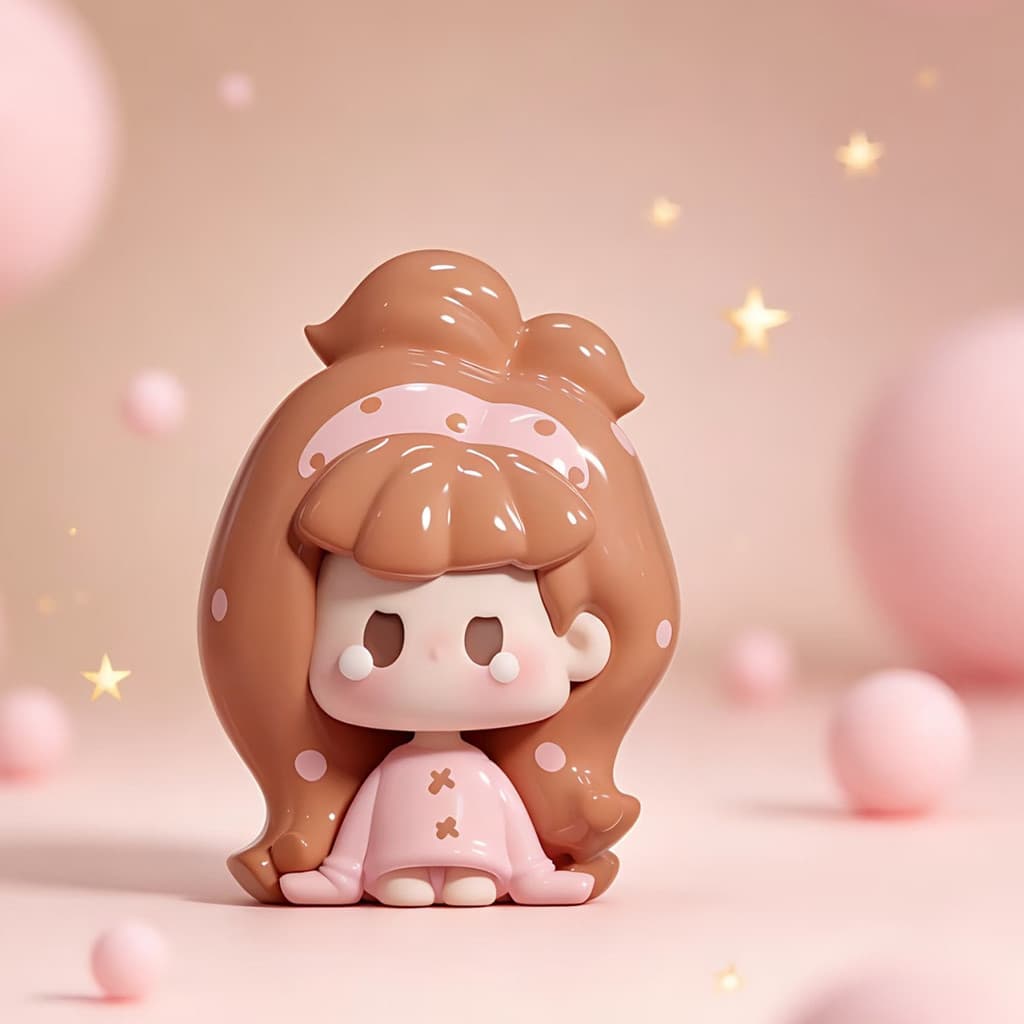 Strawberry Pie, a NuNu Remix Series Cute Beans MINI Figure Doll Gift figure