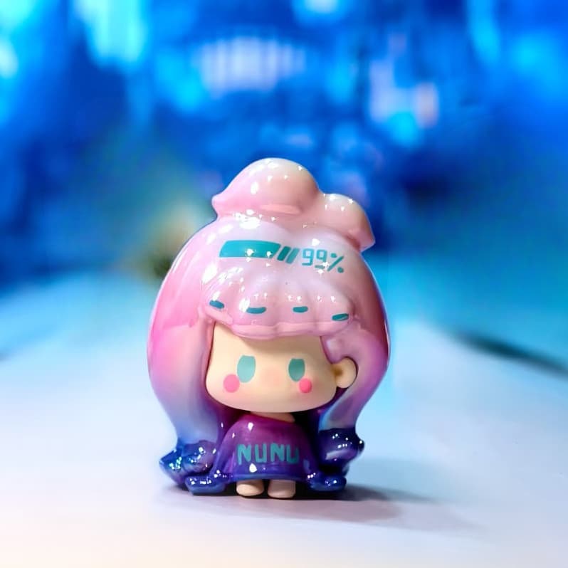 Cyberpunk NuNu (Secret), the secret figure in NUNU Outfit Diary Series Outfit of the Day