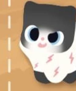 Homebody Black Cat, a Cat Daily figure