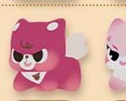 Pink Bear, a Cute Pitty on the Prowl figure