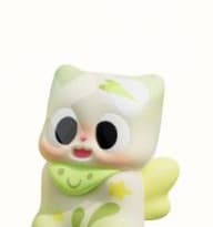 Pistachio, a Snacky Paws figure