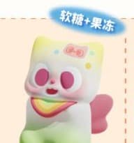 Rainbow Candy, a Snacky Paws figure