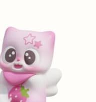 Strawberry Yogurt, a Snacky Paws figure