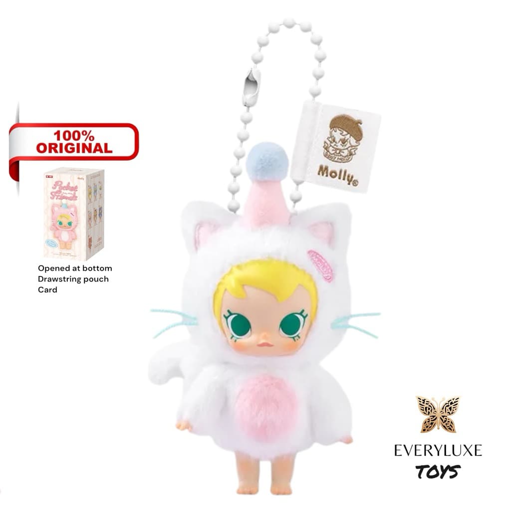 Pet My Head, a Baby Molly Pocket Friends Series - Vinyl Plush Pendant Blind Box figure