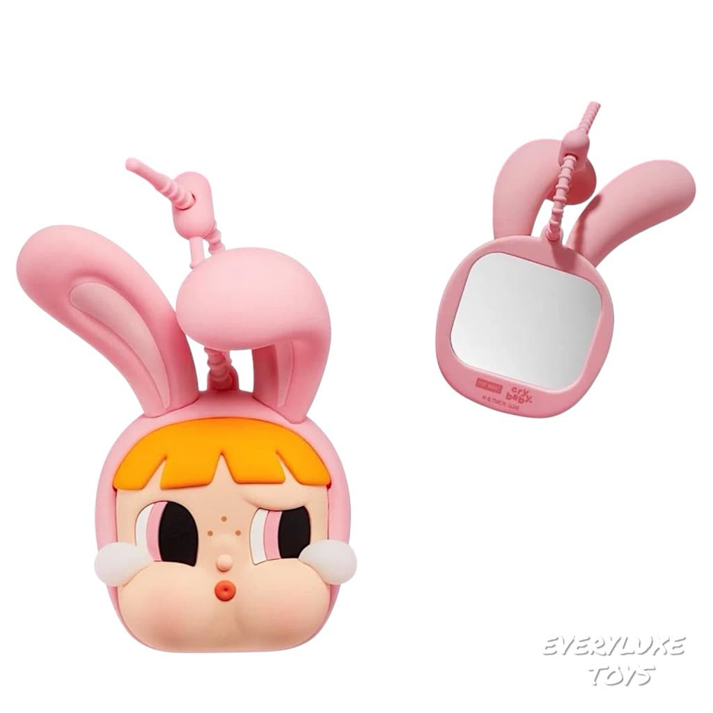 Powerpuff Mirror, a CRYBABY Sad Club Series - Plush Flower Blind Box figure