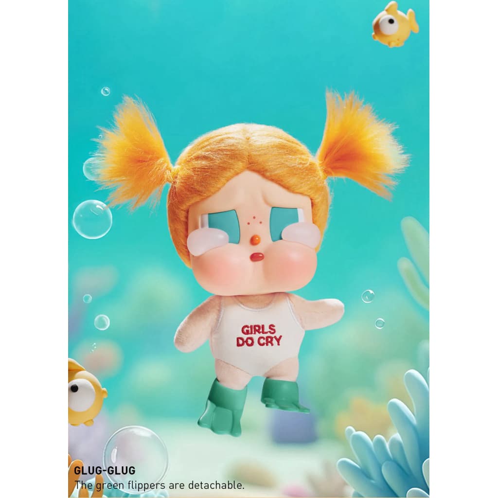 Glug-glug, a CRYBABY Vacation Mode On Series - Vinyl Plush Pendant Blind Box figure